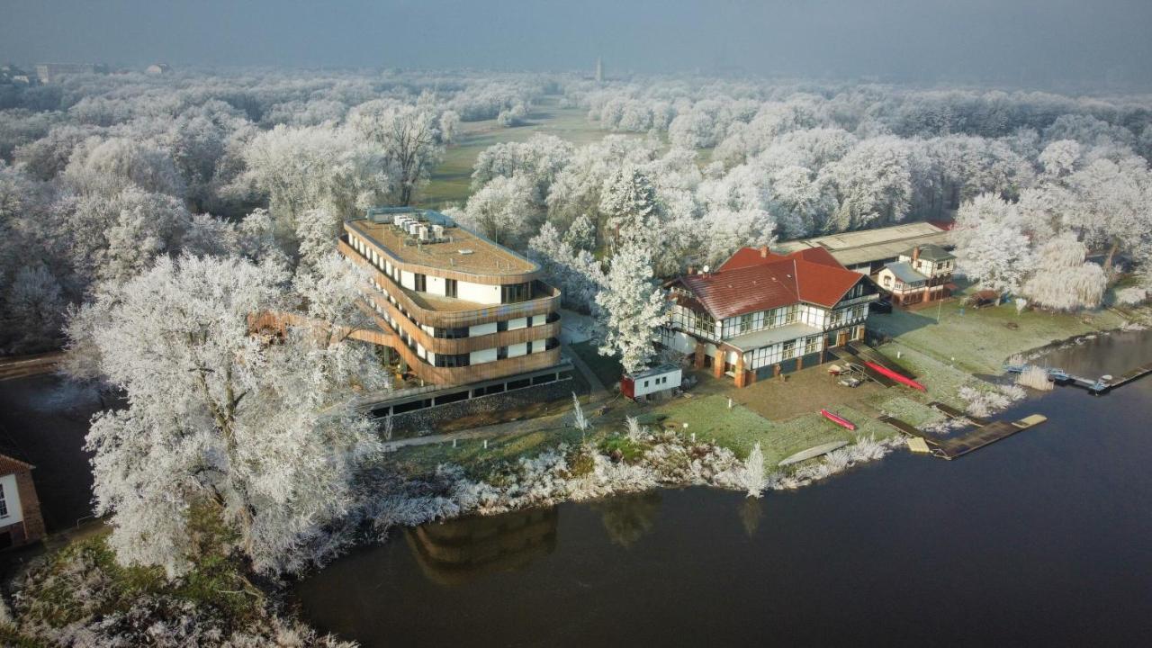 Das Elb Boardinghouse Hotel Restaurant Magdeburg Kültér fotó